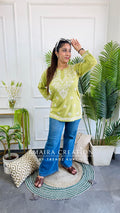 Daur (Mint Green Colour)