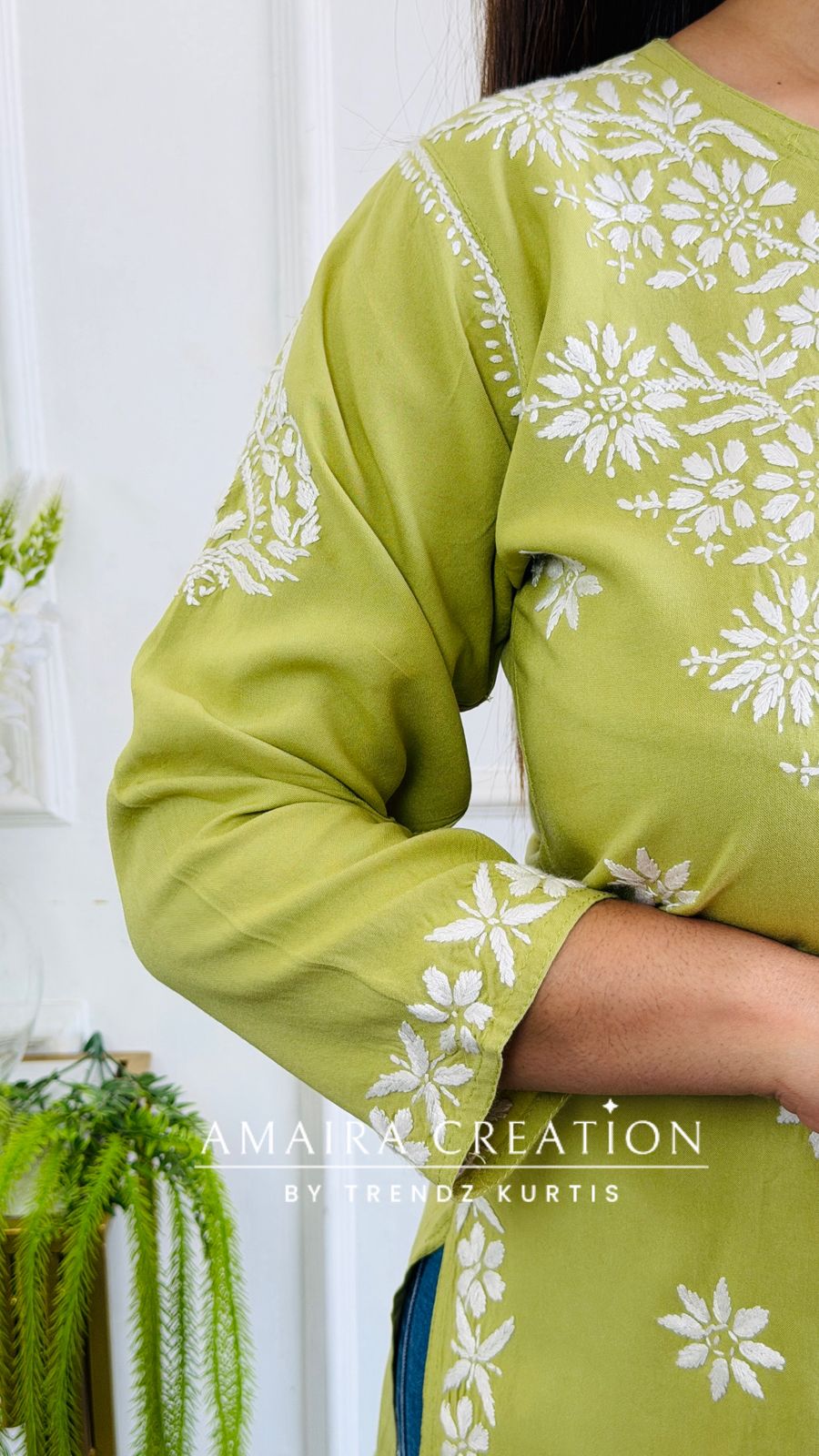 Daur (Mint Green Colour)