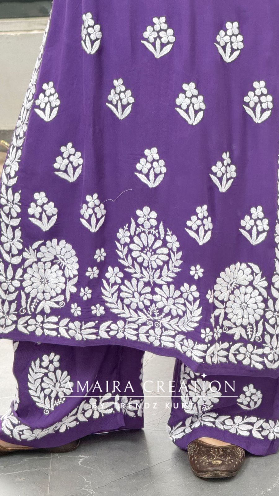 Aasmani (Purple Colour)