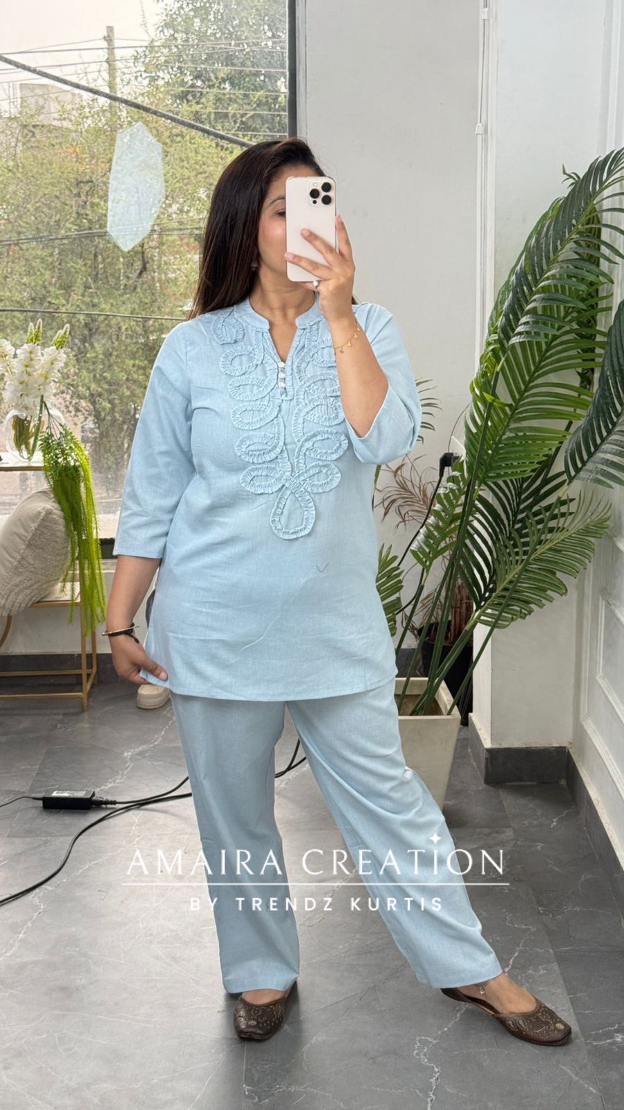 Gaya (Light Sky Blue Colour)