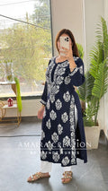 Malika (Navy Blue colour)