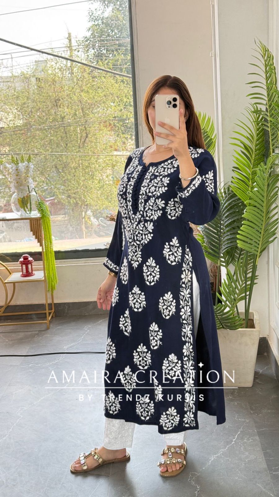Malika (Navy Blue colour)