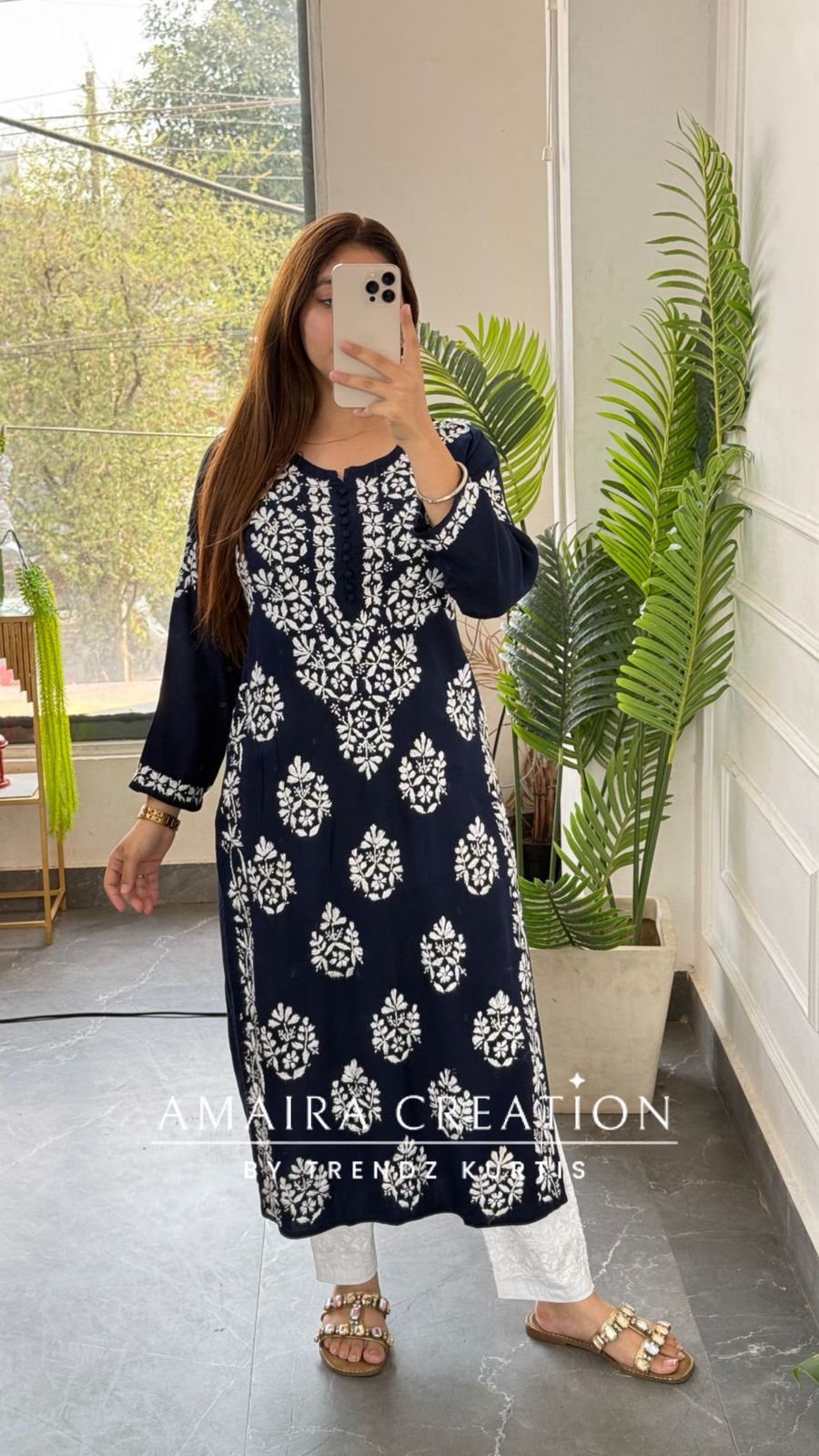 Malika (Navy Blue colour)