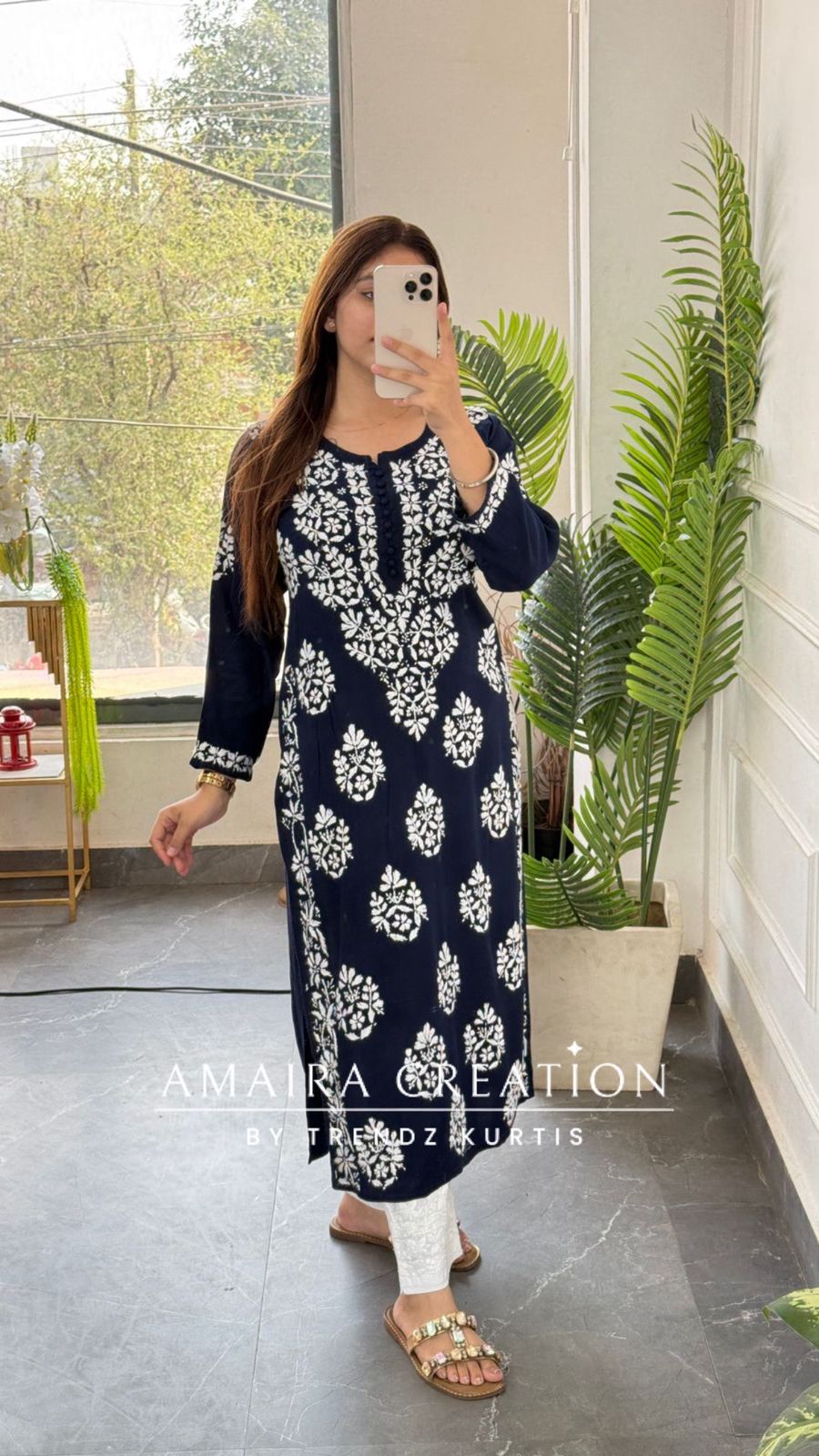 Malika (Navy Blue colour)