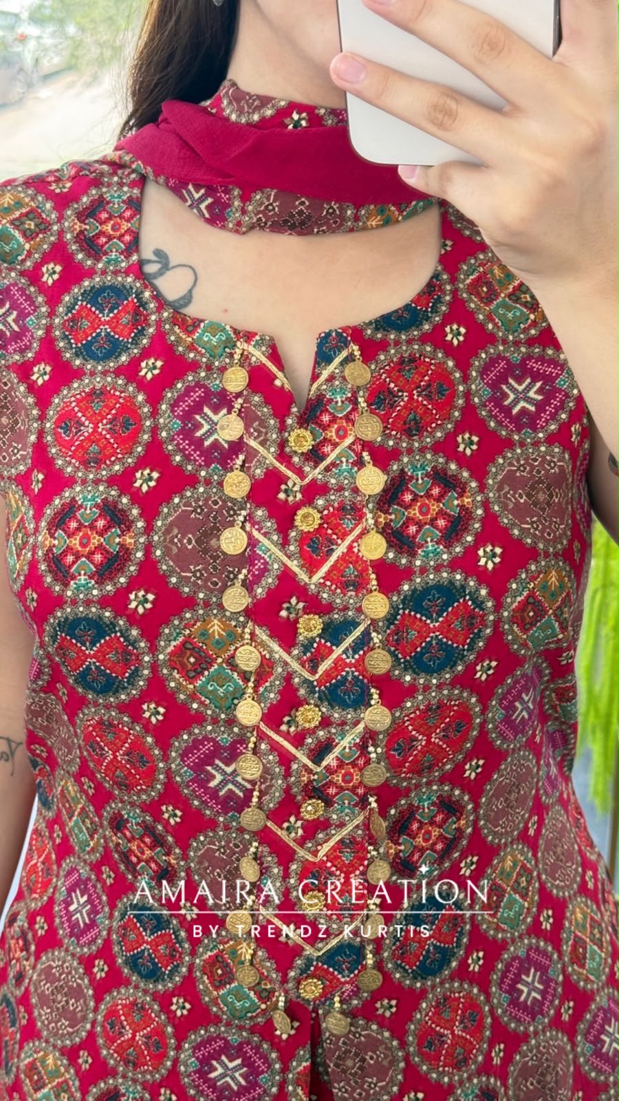 Begum  (17 inches sleeves available)