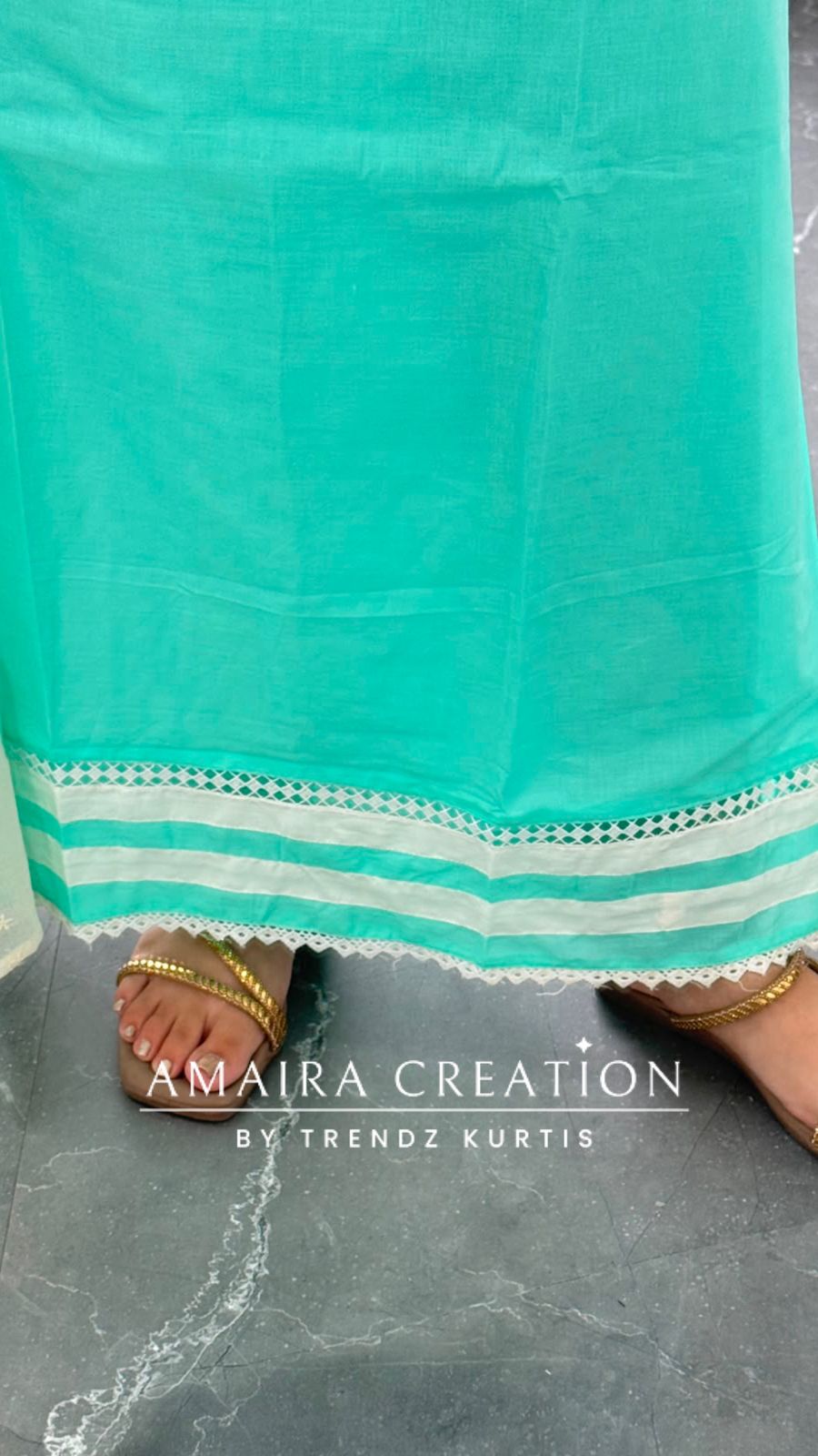 Premium Cotton Sea green Colour Unstitch Suit With Cut Work Chikankari Dupatta