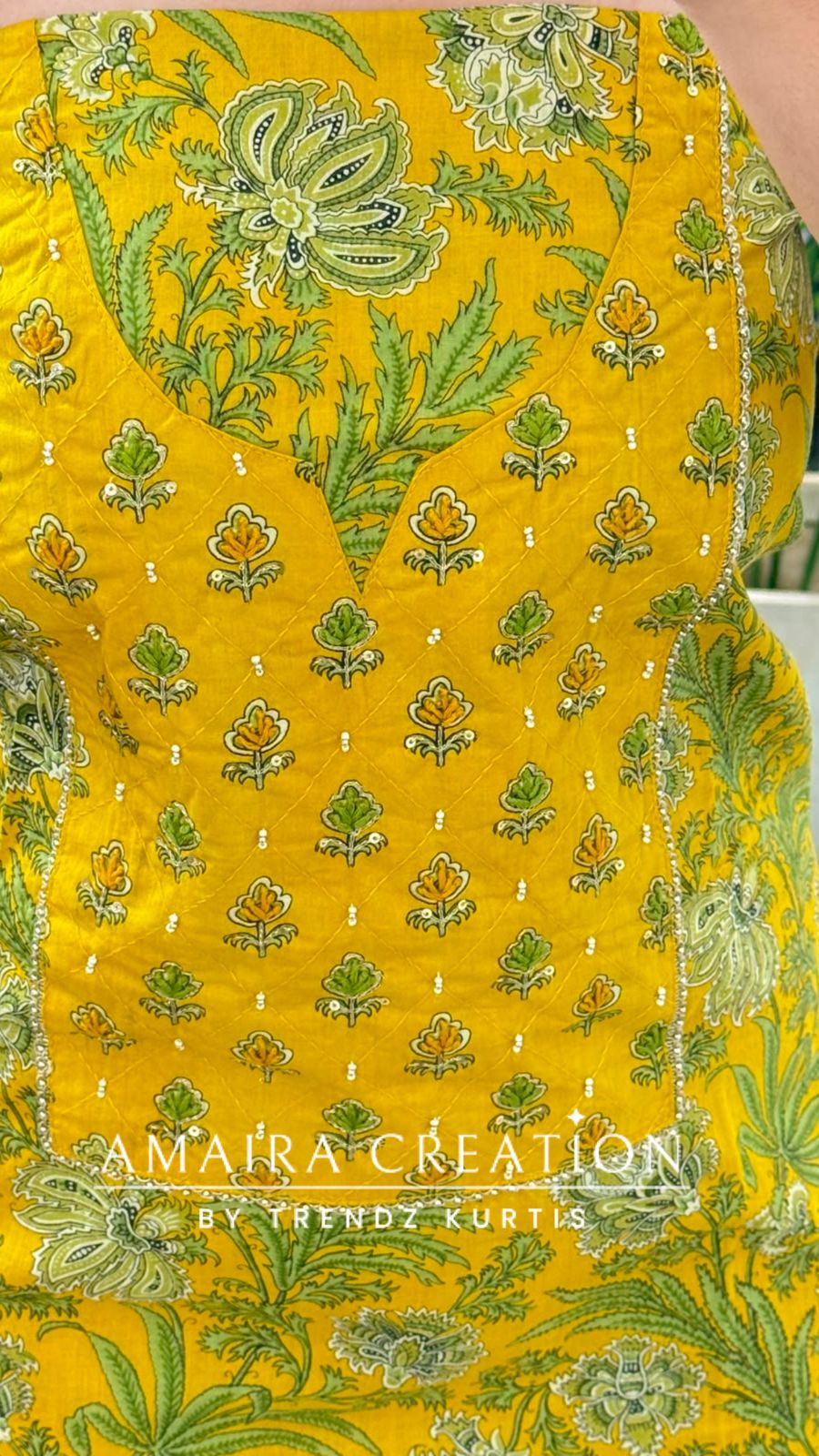 Premium Cotton Mustard Colour Unstitched Suit