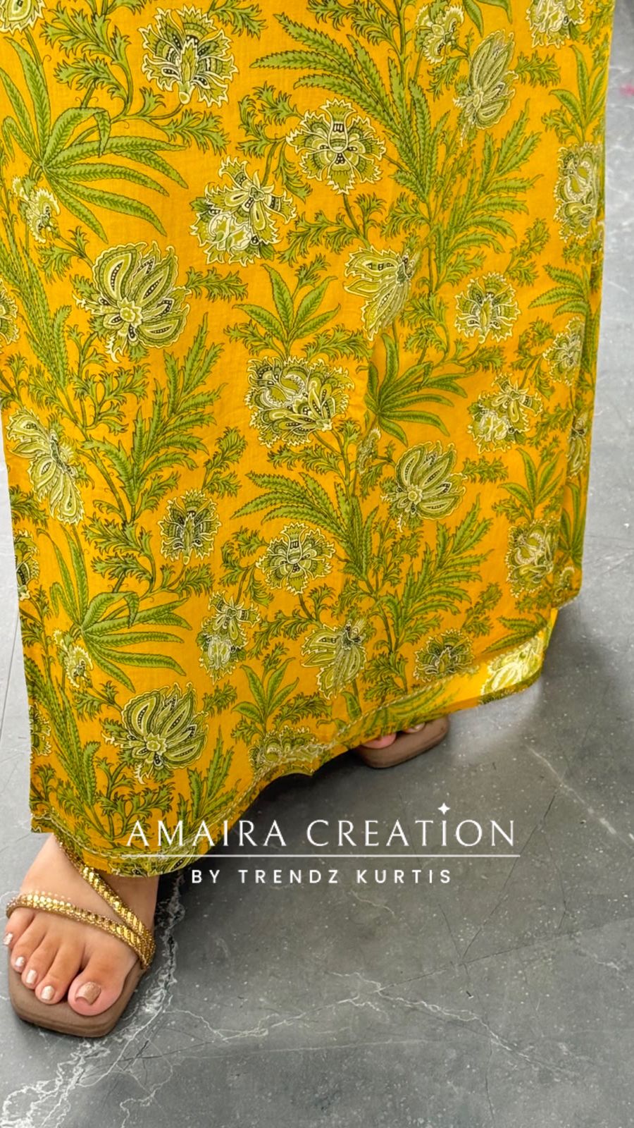 Premium Cotton Mustard Colour Unstitched Suit