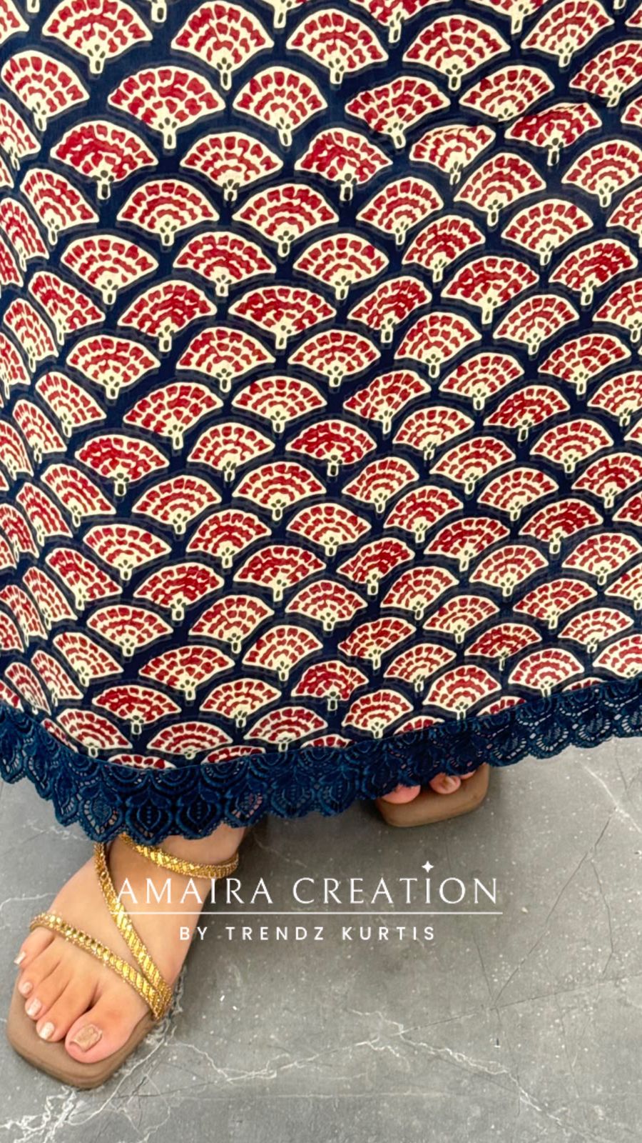 Premium Cotton Navy Blue Colour Unstitched Suit With Beautiful Kota Doria Thread Embroidery Dupatta