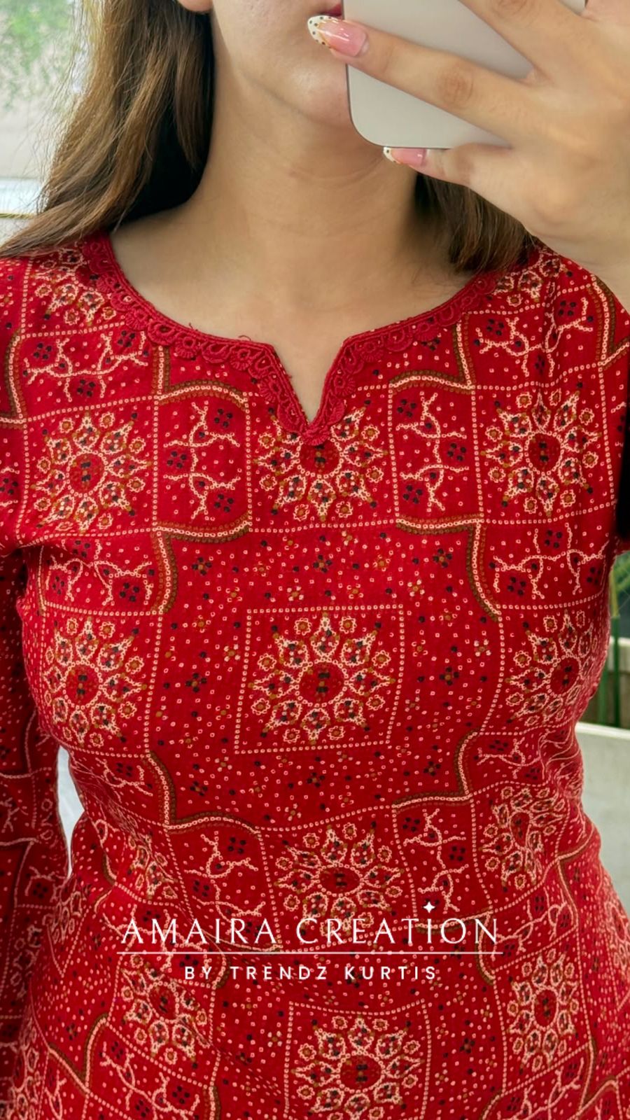 Nizam (Burgandy colour) (Back Side Dori Pattern)