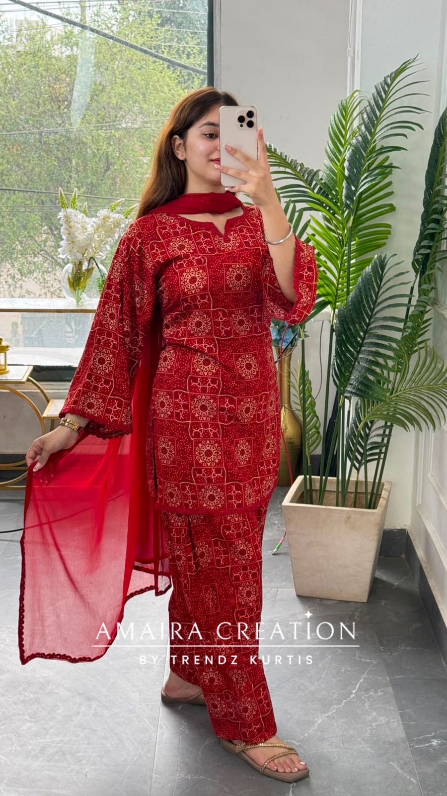 Nizam (Burgandy colour) (Back Side Dori Pattern)