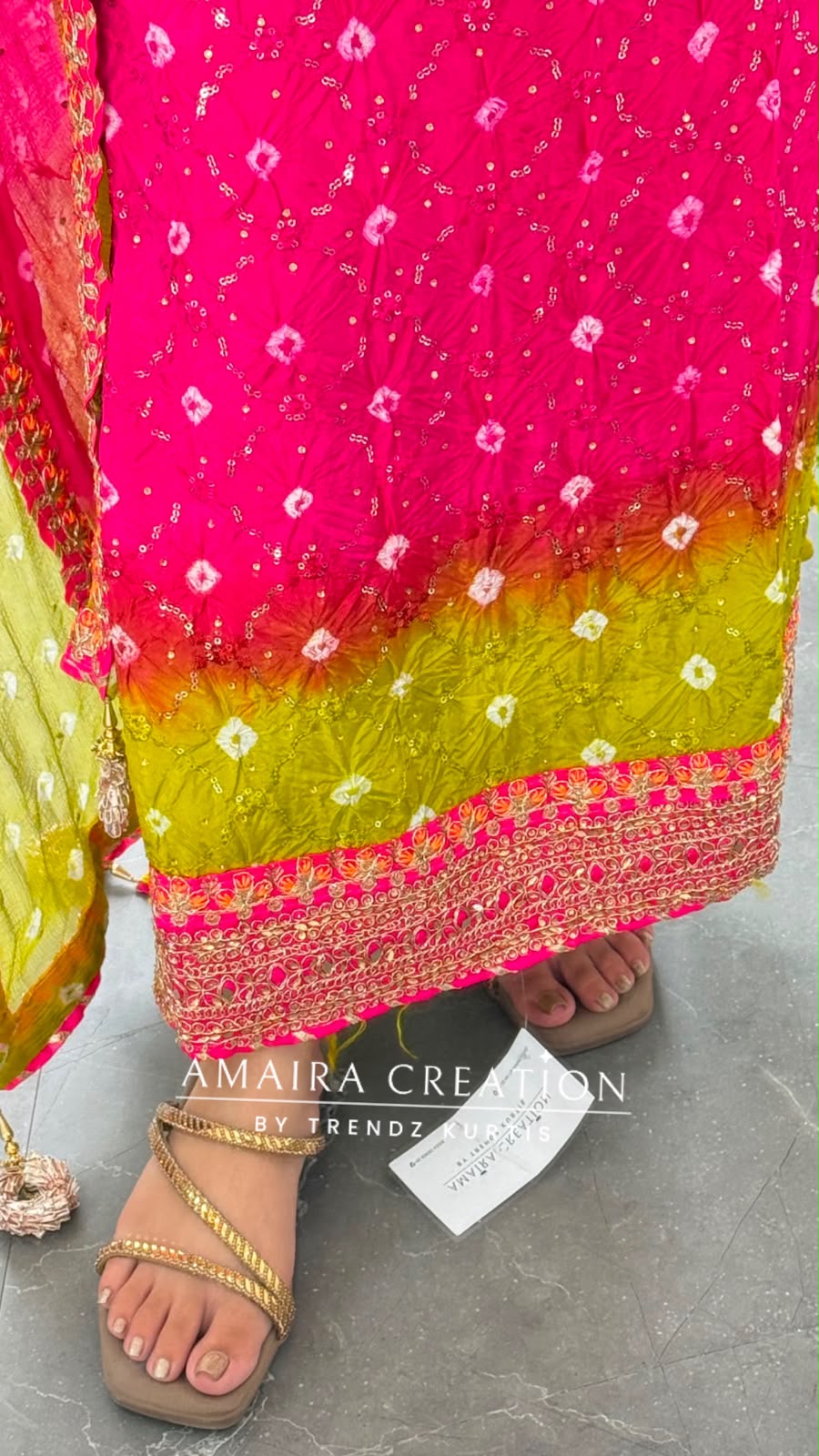Premium Silk Tye Dye Pattern Unstitched Suit With Chiffon Dupatta