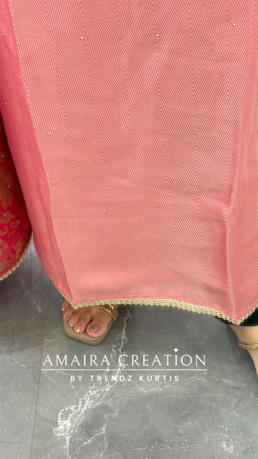 Premium Shimmer Silk Pink Colour unstitched Suit With Banarasi Dupatta