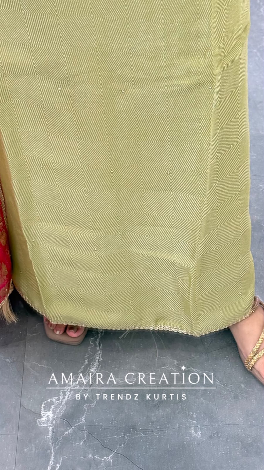 Premium Shimmer Silk Pista Green Colour unstitched Suit With Banarasi Dupatta