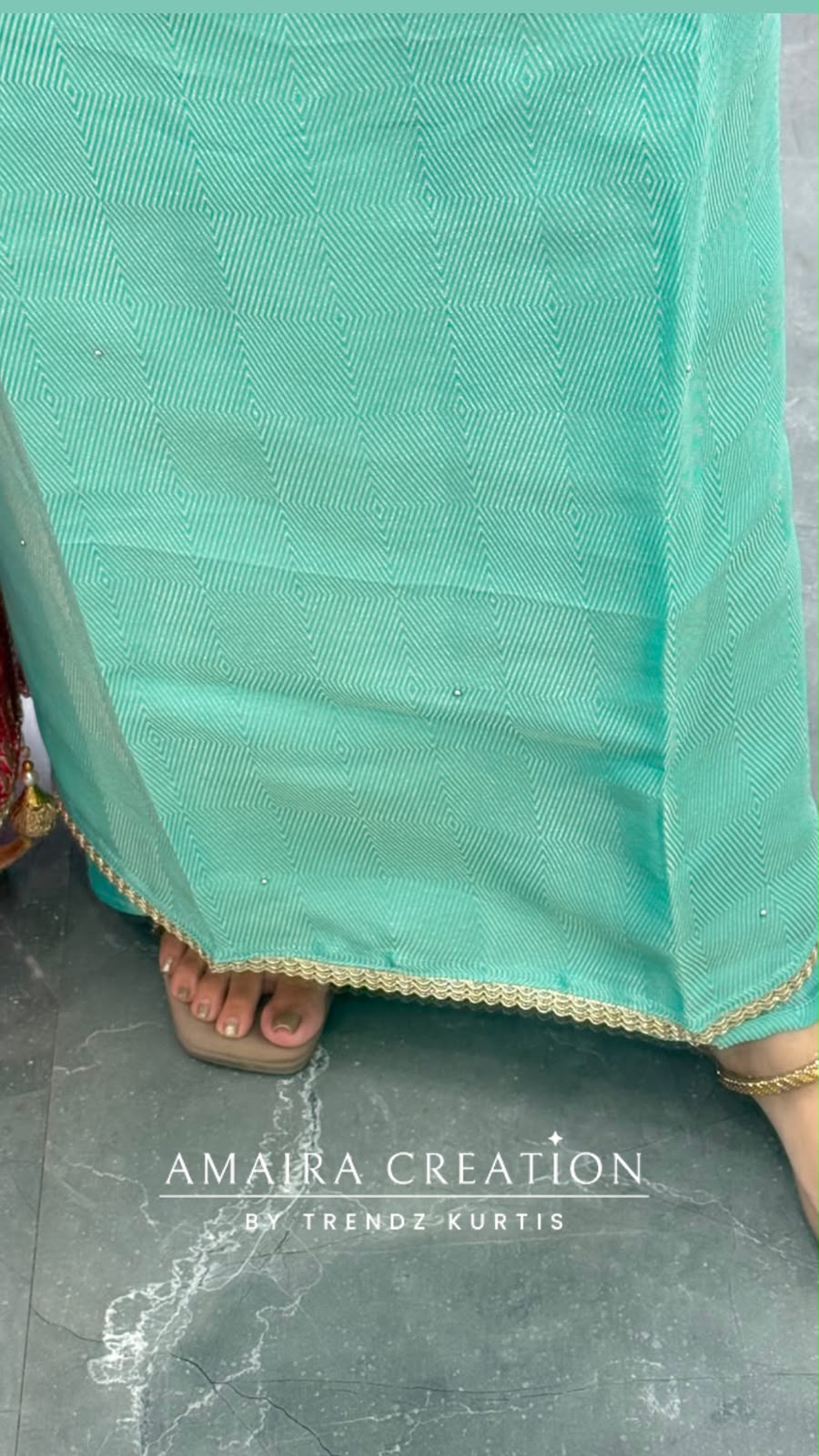 Premium Shimmer Silk Sea Green Colour unstitched Suit With Banarasi Dupatta