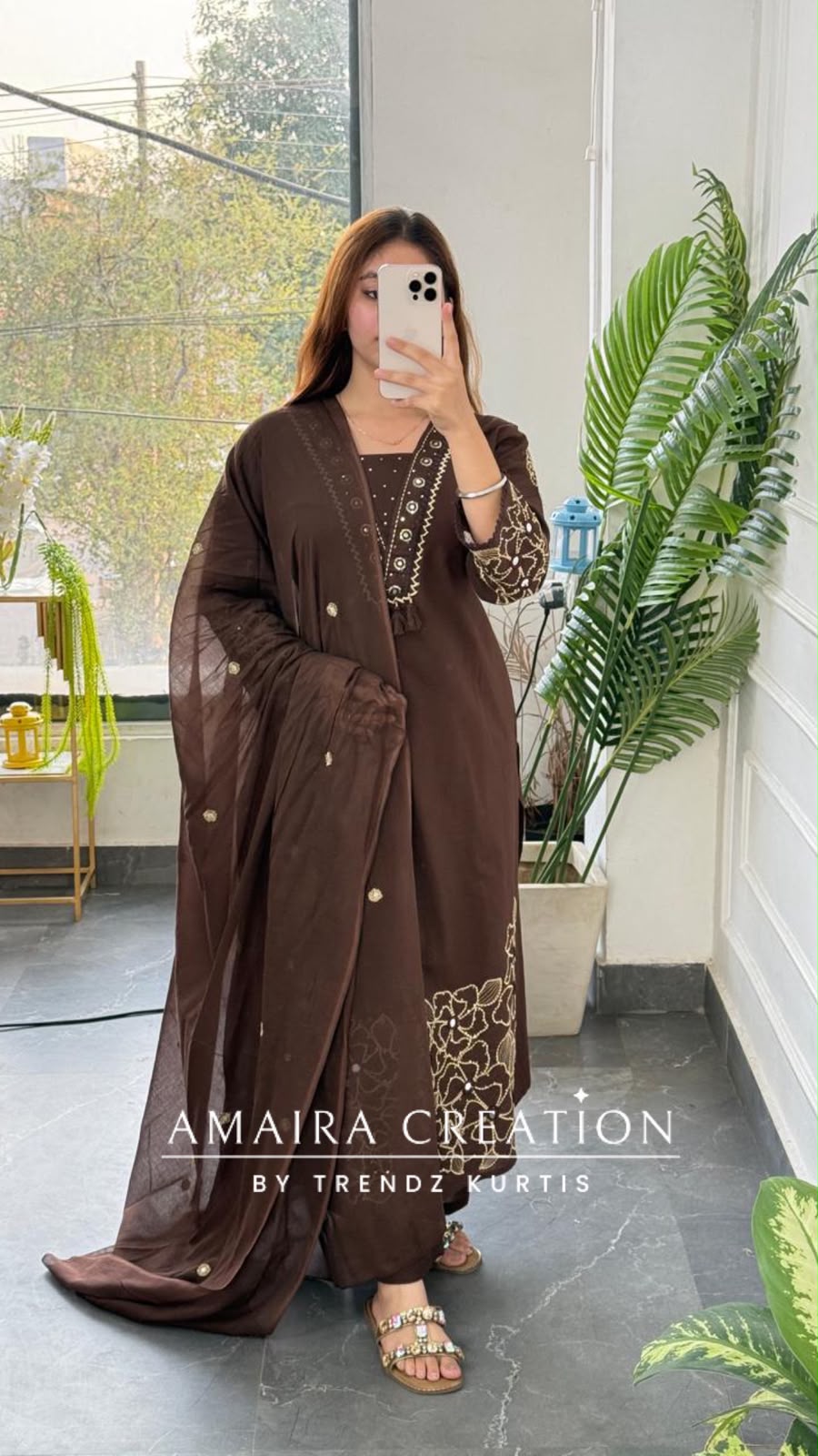 Kaafiya (Brown Colour)