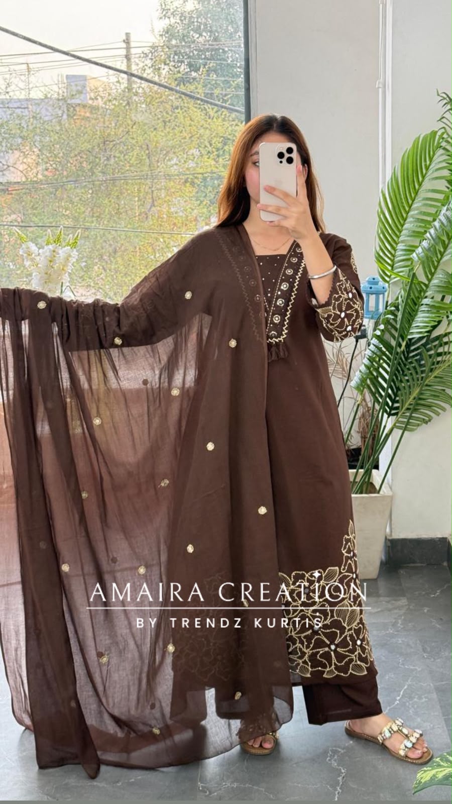 Kaafiya (Brown Colour)