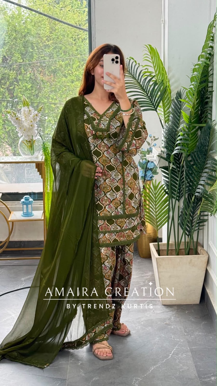 Zaitoon (Farsi Salwar Set)