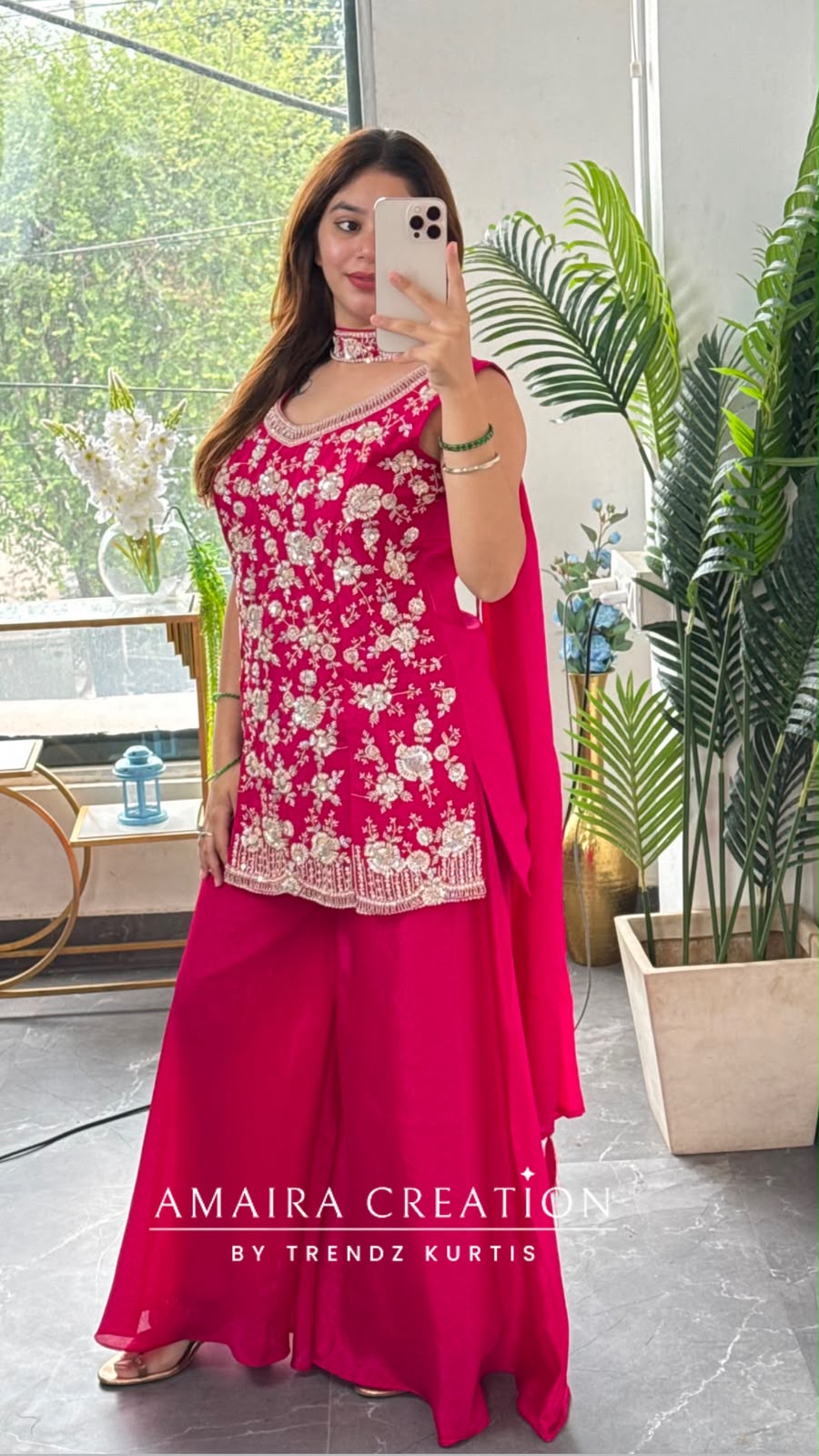 Zard (Rani Pink Colour)