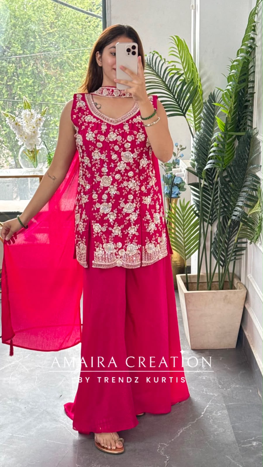 Zard (Rani Pink Colour)