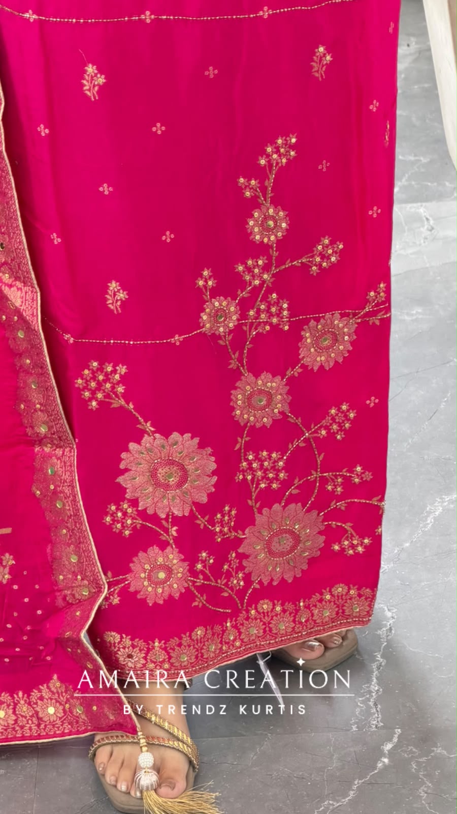 Premium Silk Magenta Colour Unstitch Suit With Full Heavy Silk Dupatta