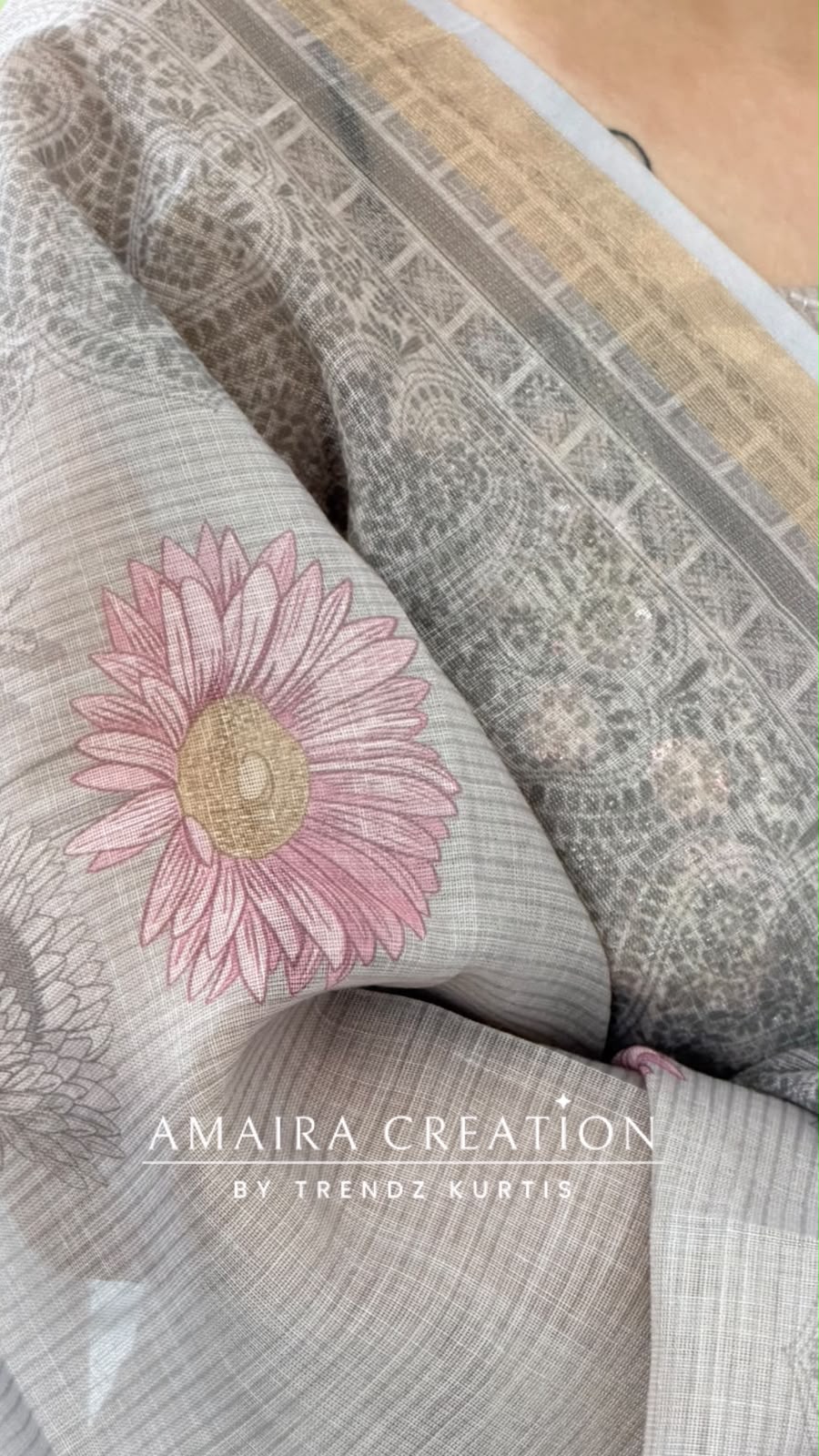 Premium Shimmer Silk Grey Colour Unstitch Suit With Printed Dupatta