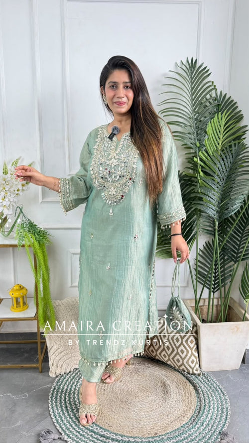 Aafreen Sea green
