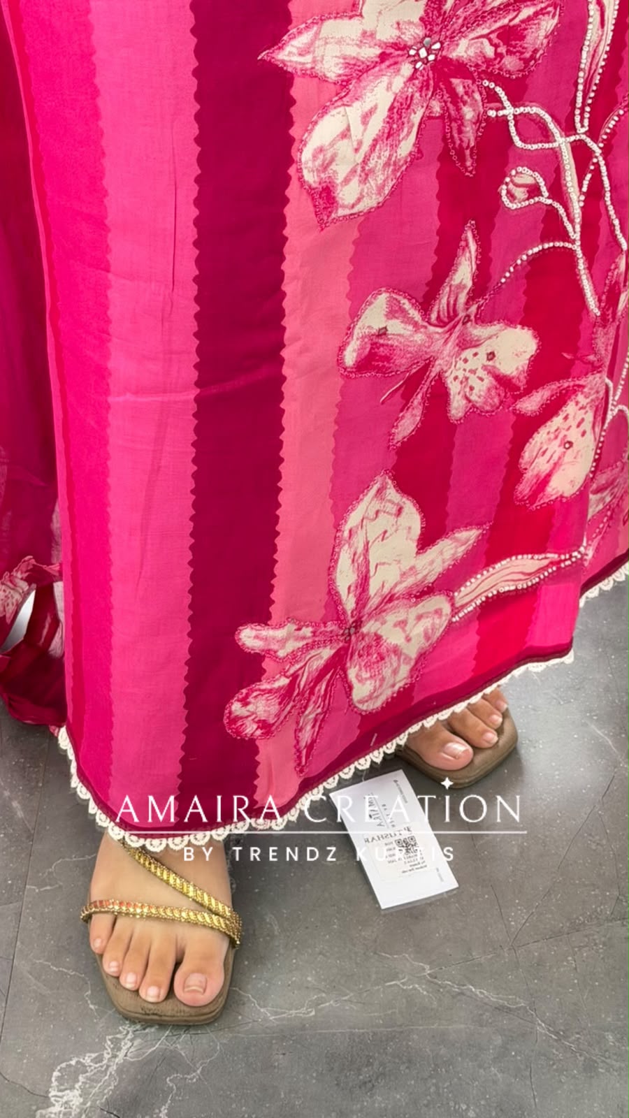 Premium Cotton Pink Colour Unstitch Suit