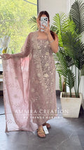 Premium Fendi Mauve Colour Unstitch Suit