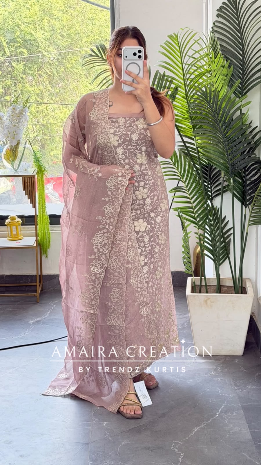 Premium Fendi Mauve Colour Unstitch Suit