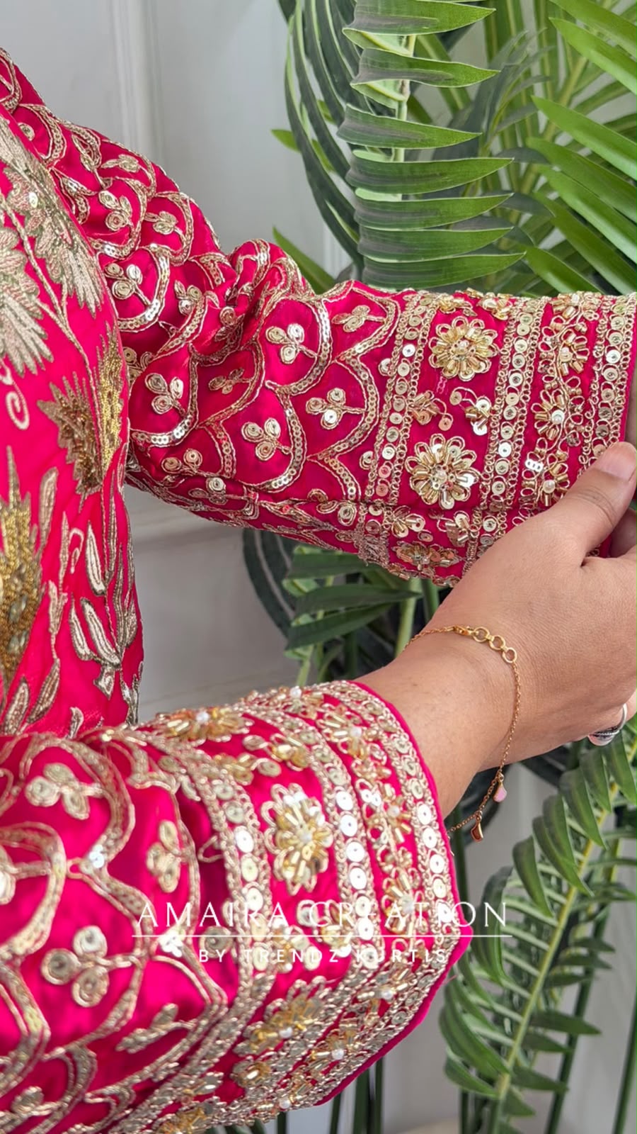Sanskriti (Magenta Colour)