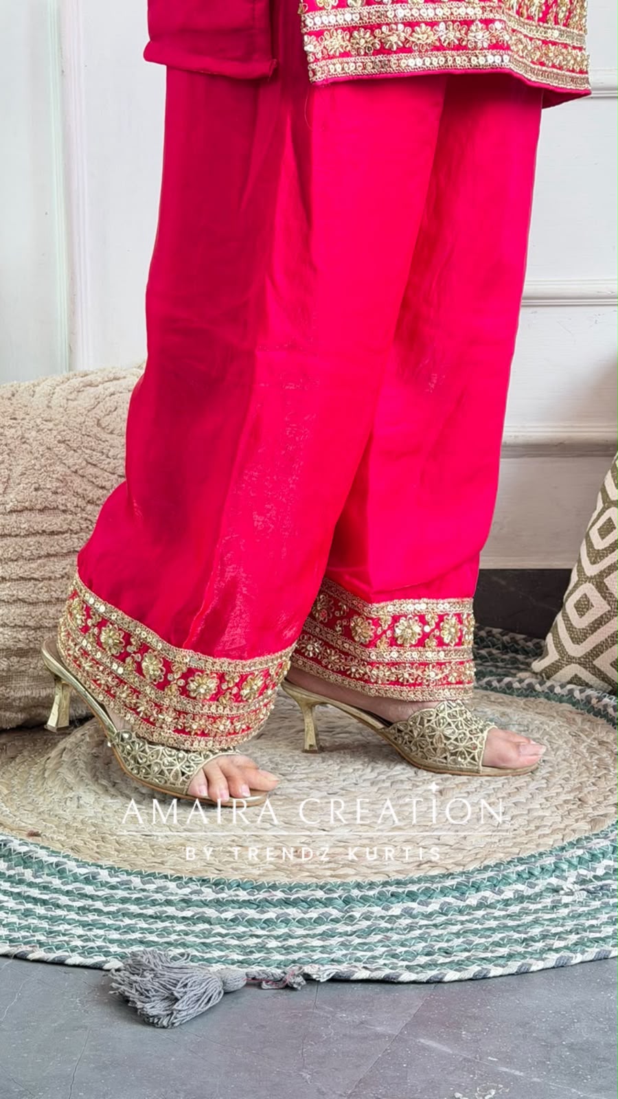 Sanskriti (Magenta Colour)