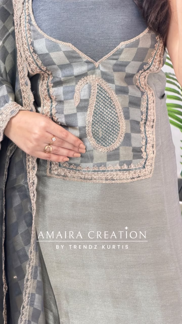Premium Banarasi Brocade Sea Green Colour Unstitch Suit