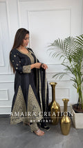 Beautiful Silk Anarkali Set