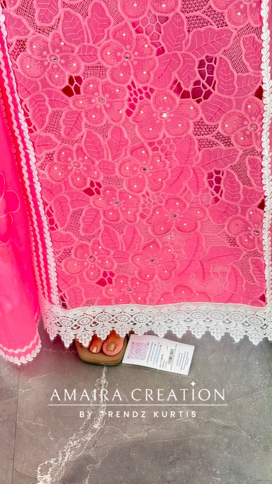 Premium Mul Chanderi Colour Jaal Work Unstitched Suit